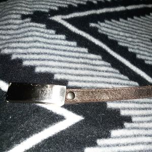 Brownish/Gold colored belt Size 9